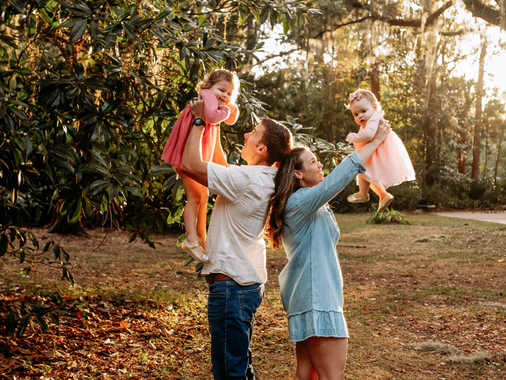 Sunset Park Family Photos in Jacksonville, Florida