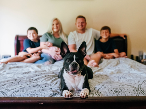 Newborn Photoshoot at Home in St Augustine, Florida