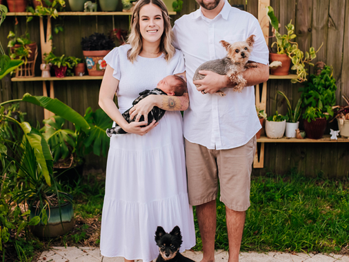Newborn Photos at Home in Jacksonville, Florida | Newborn Photography