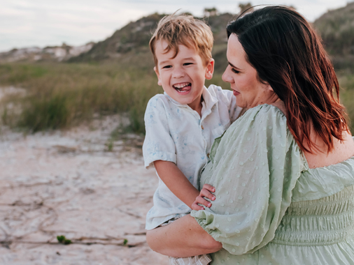 Beach Maternity Photoshoot in Ponte Vedra Beach, Florida