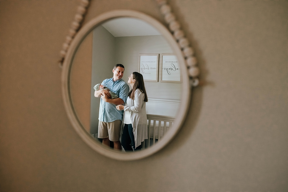 lifestyle newborn photographer in st augustine fl