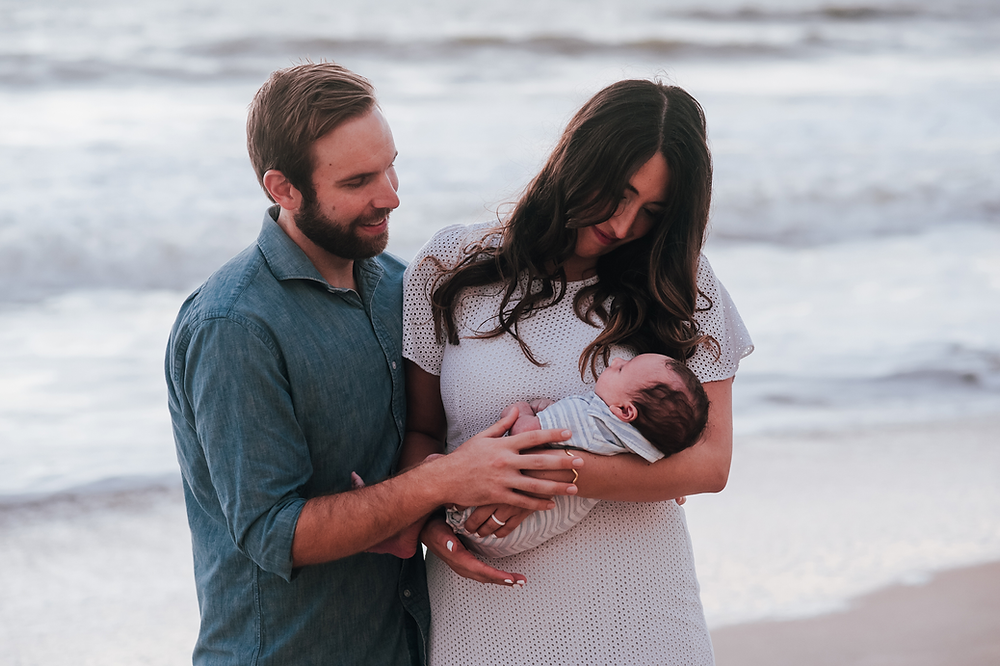 outdoor newborn photoshoot in st augustine fl