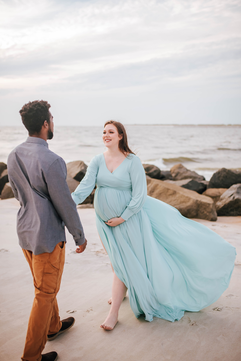 st augustine beach maternity photographer