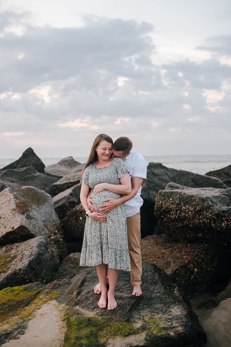 st augustine beach fl maternity photographers
