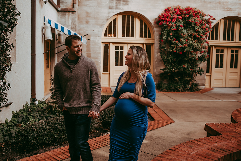 maternity shoot in st augustine fl