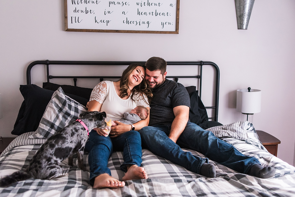 lifestyle newborn photographers in jacksonville fl