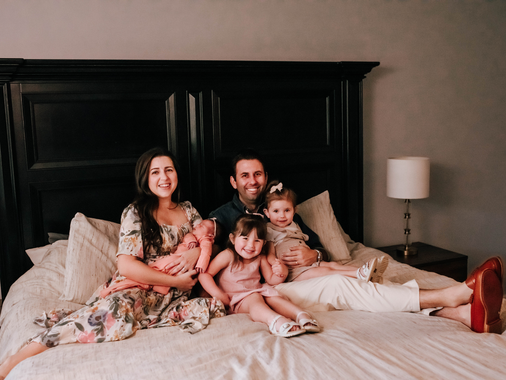 Newborn Photos at Home near Jacksonville, Florida