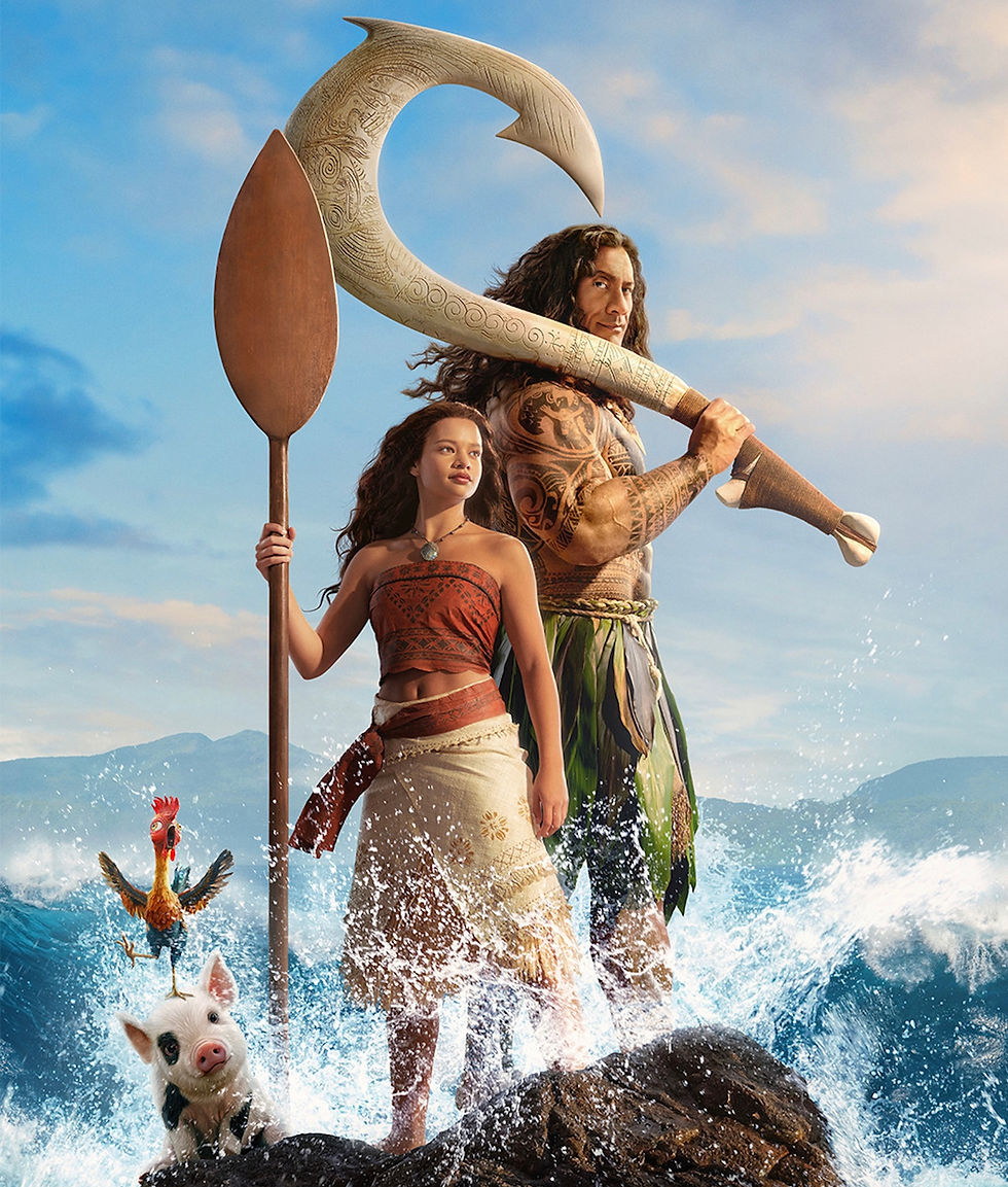 FILM REVIEW: MOANA (PG) ESP RATING: 3.5/5