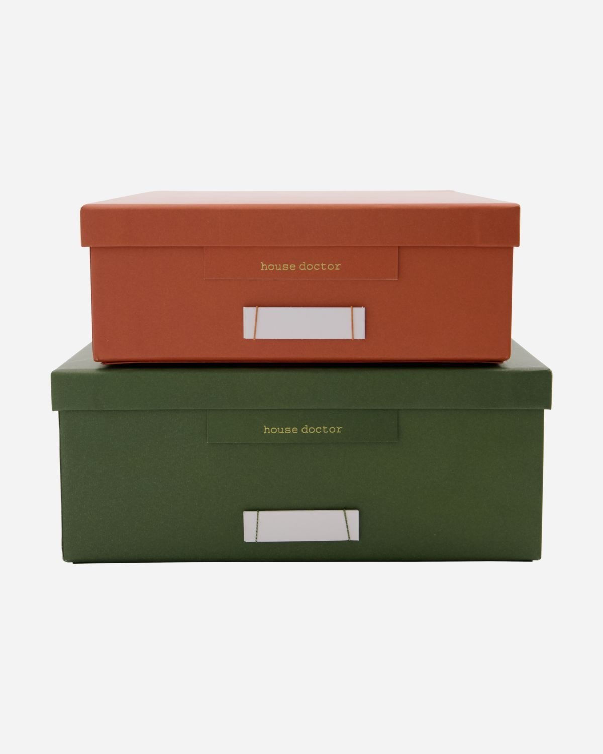 Caja de almacenaje, Keep, Verde - House Doctor