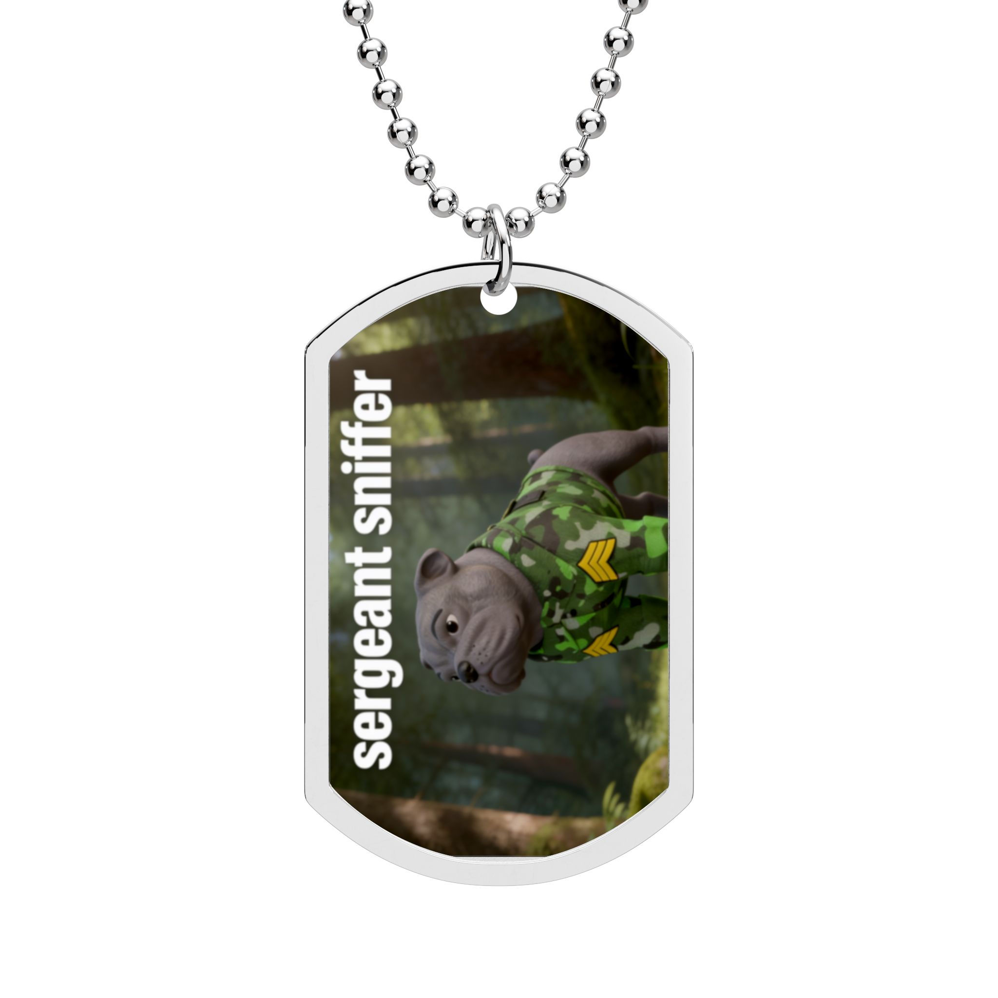 Dog Tag with Chain