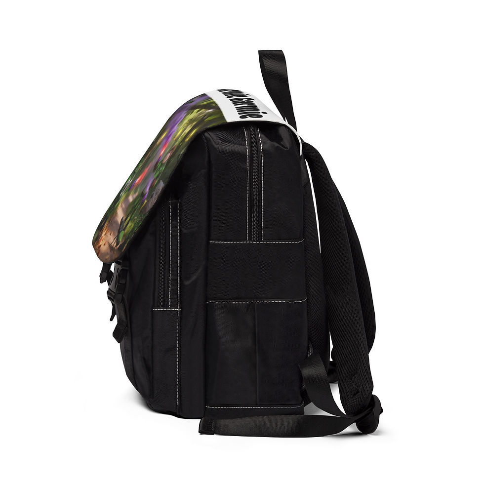 Thumbnail: Unisex Casual Shoulder Backpack