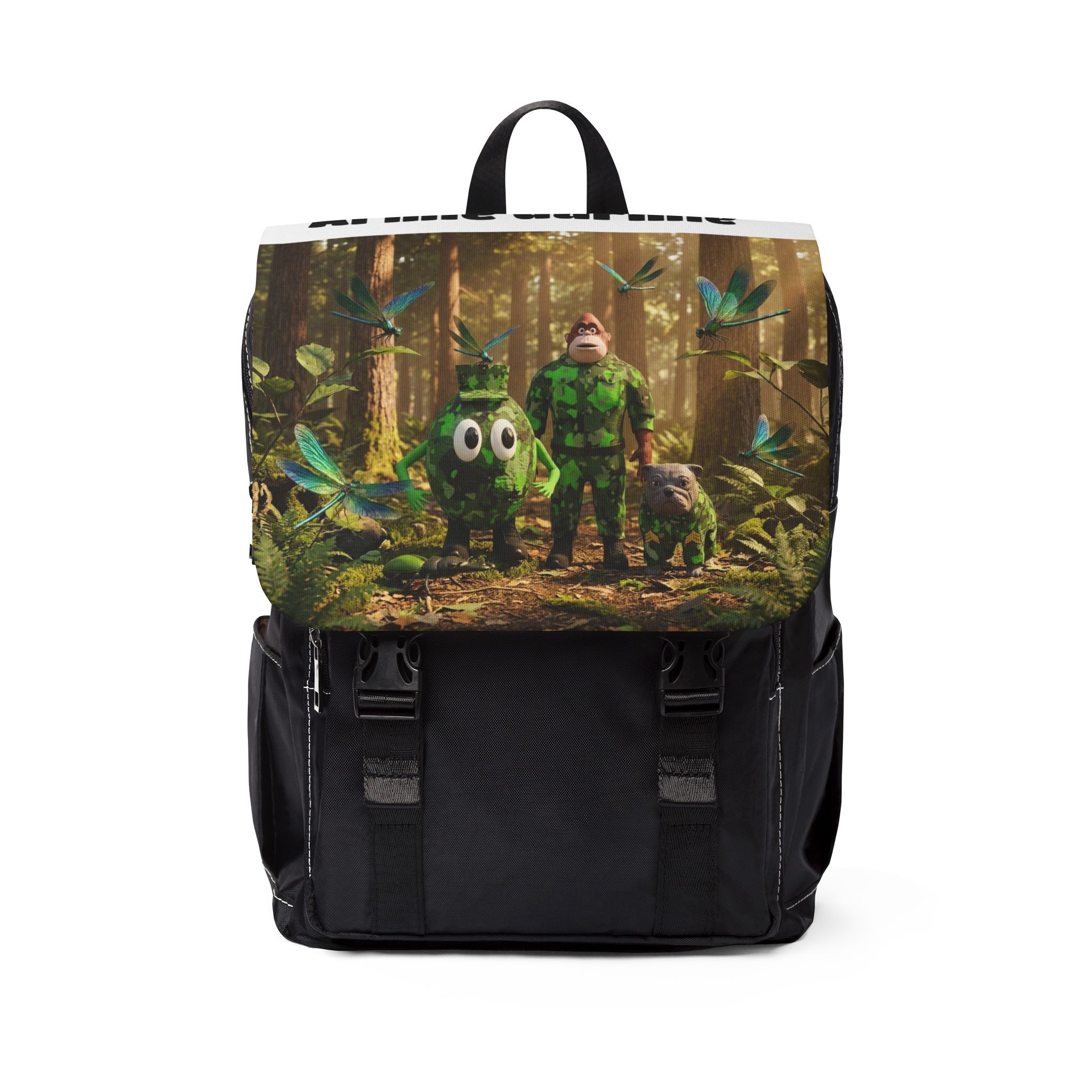 Unisex Casual Shoulder Backpack