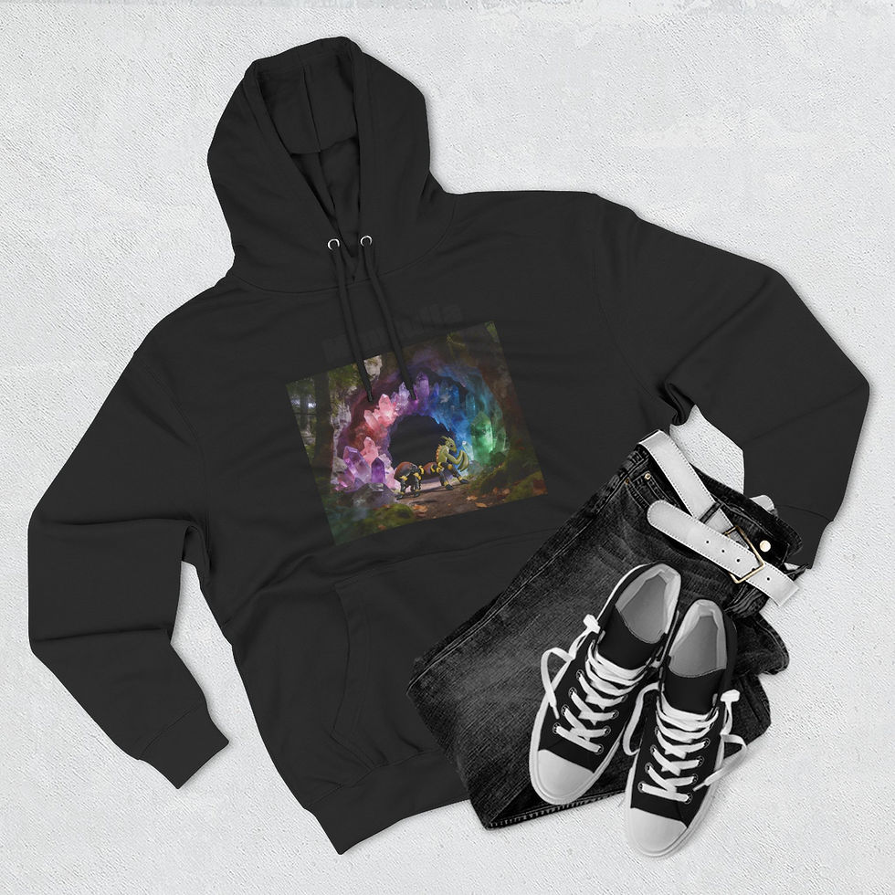 Thumbnail: Three-Panel Fleece Hoodie