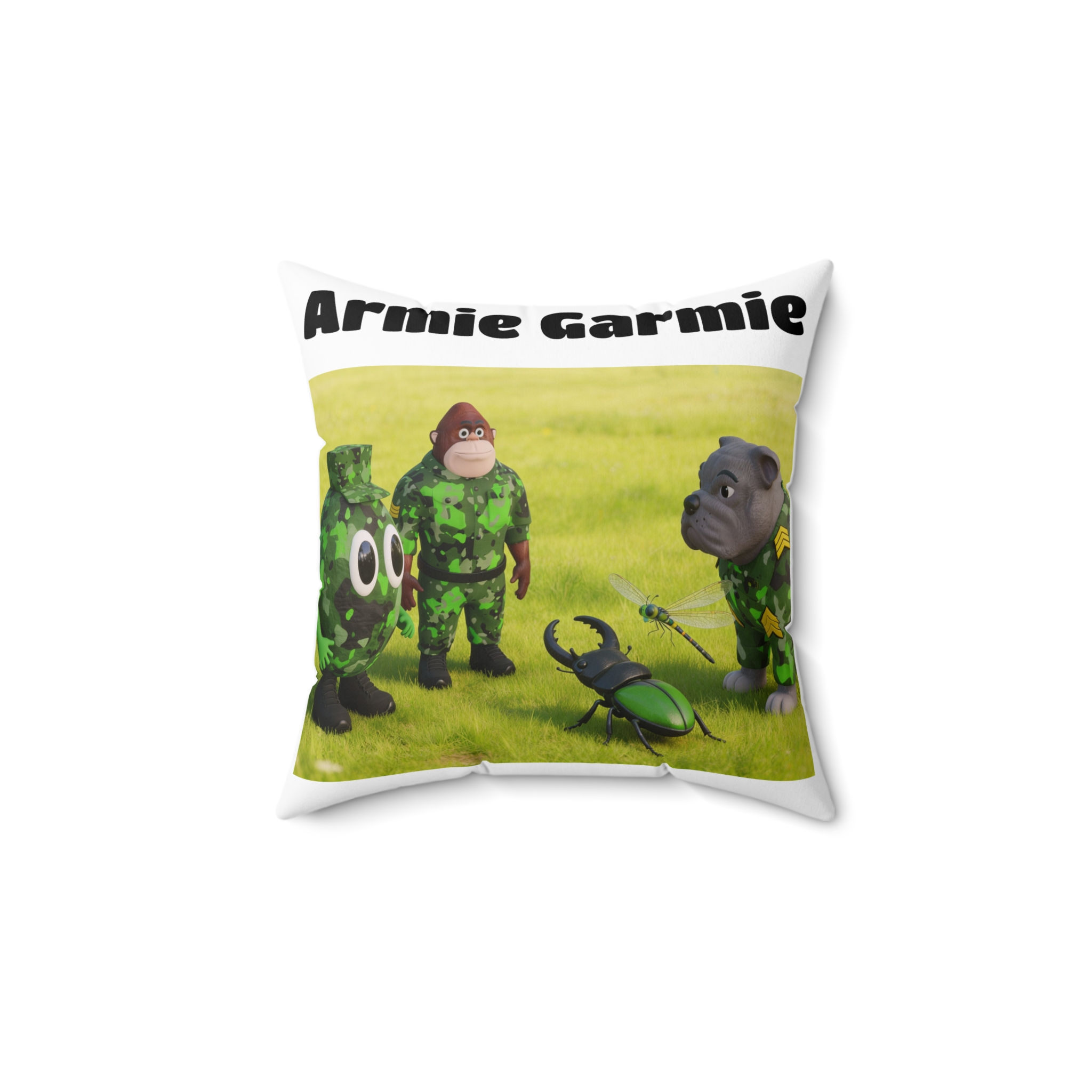 Spun Polyester Square Pillow