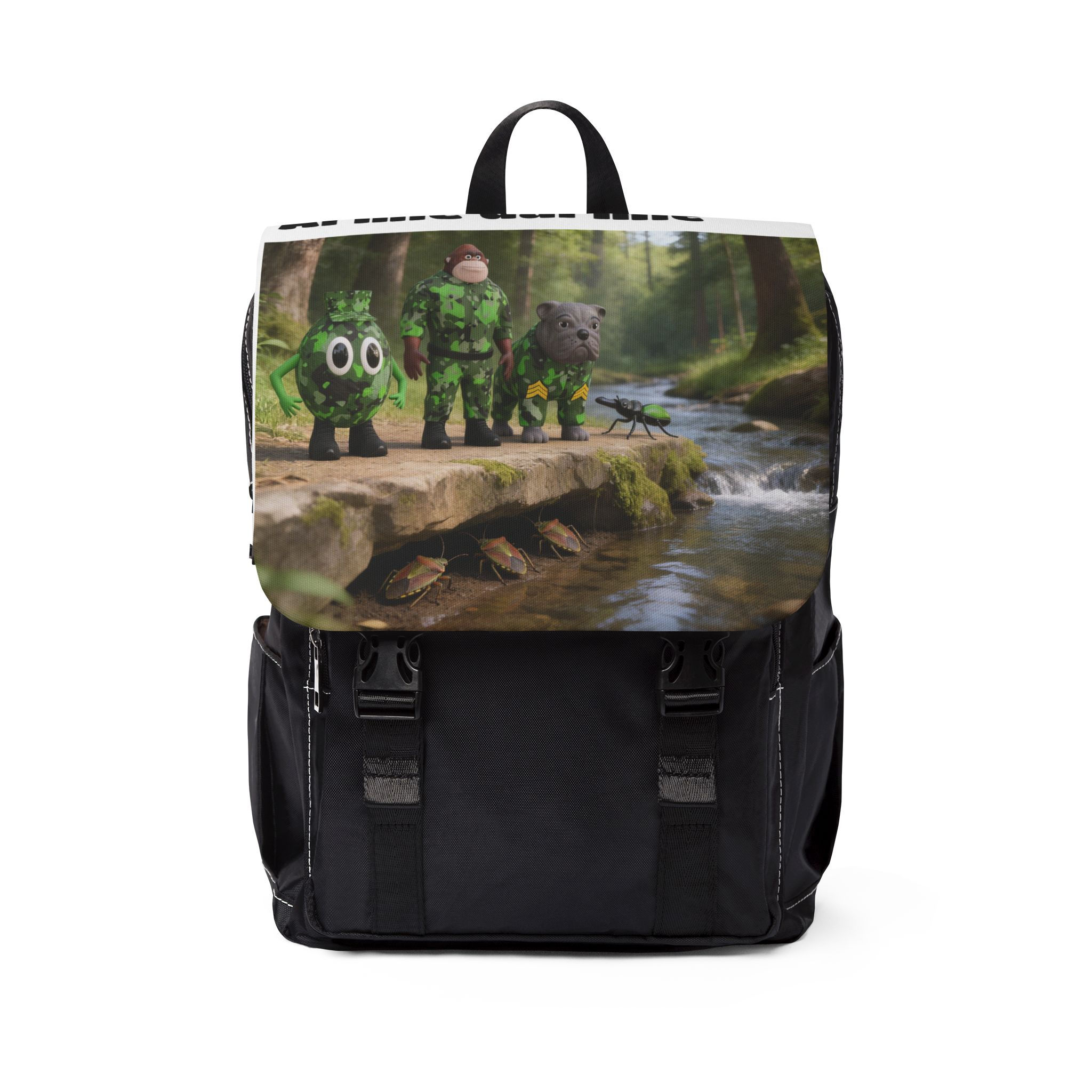 Unisex Casual Shoulder Backpack