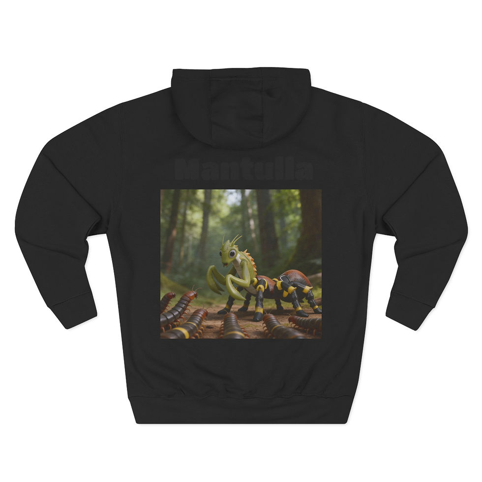 Thumbnail: Three-Panel Fleece Hoodie