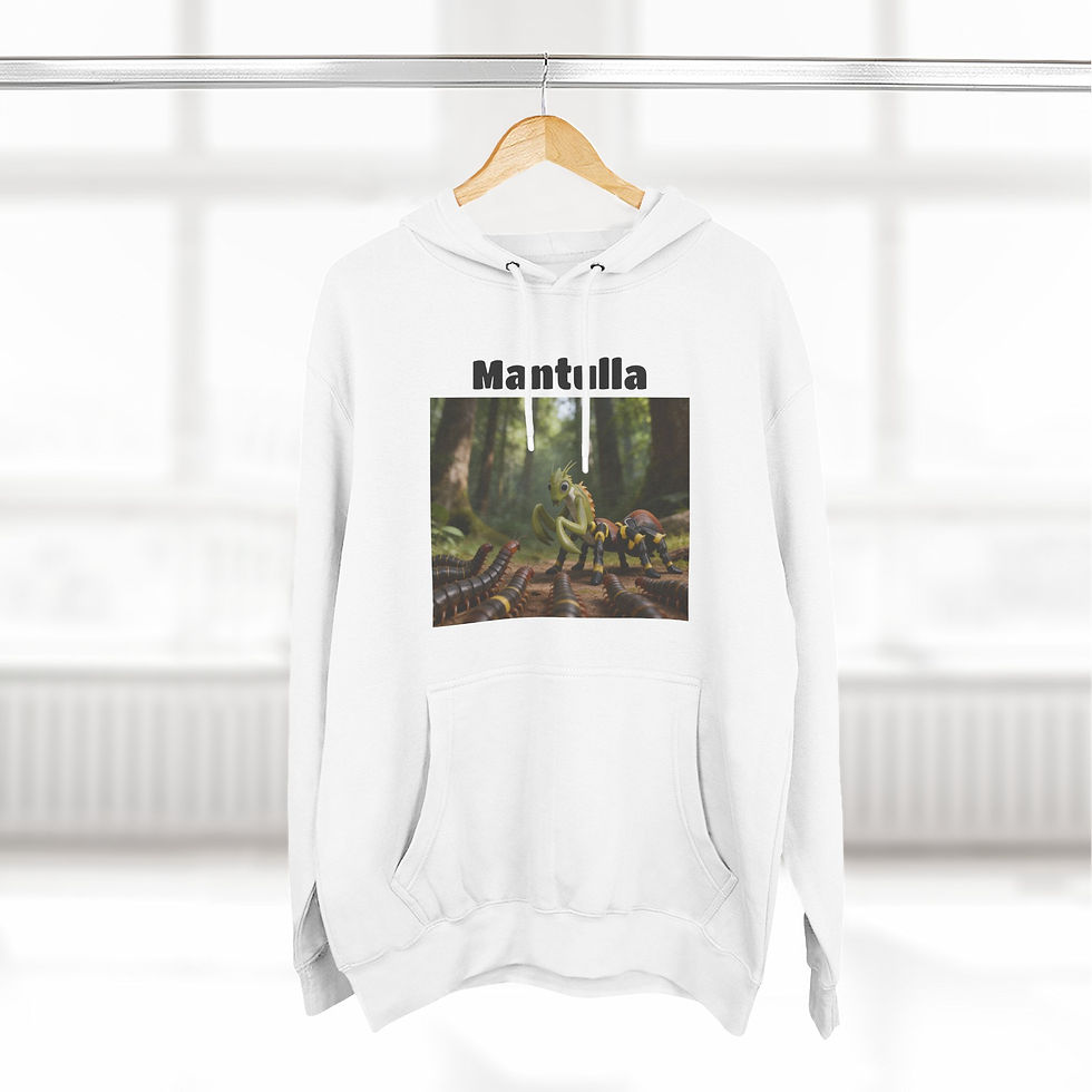 Thumbnail: Three-Panel Fleece Hoodie