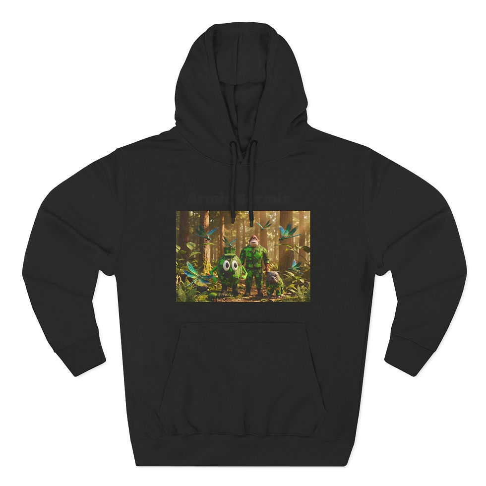 Thumbnail: Three-Panel Fleece Hoodie