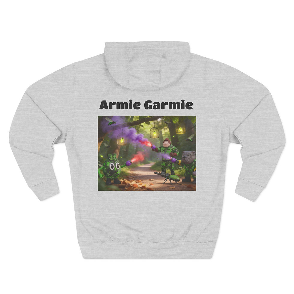 Thumbnail: Three-Panel Fleece Hoodie