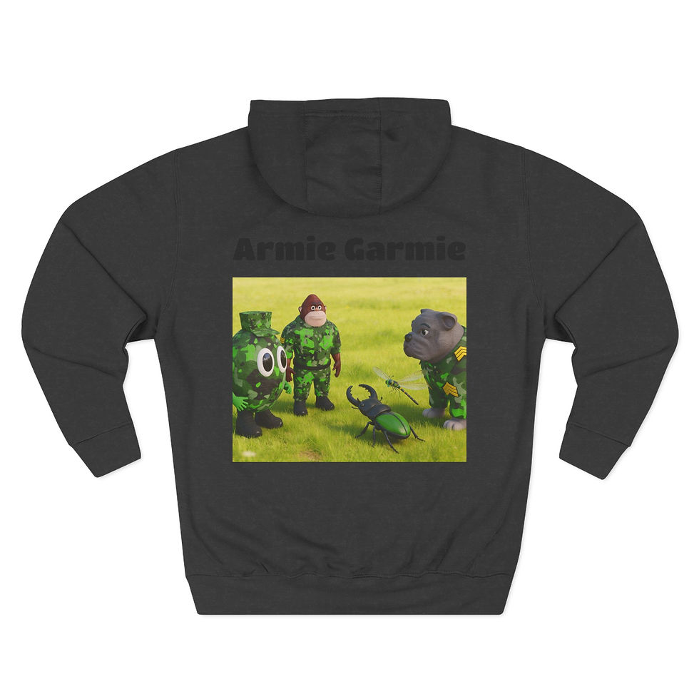 Thumbnail: Three-Panel Fleece Hoodie