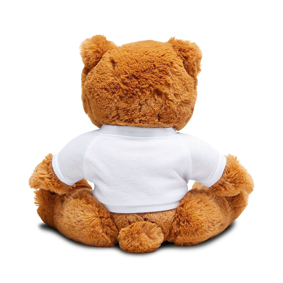 Thumbnail: Custom Photo T-Shirt Teddy Bear - Personalized Plush Gift with Printed Shirt