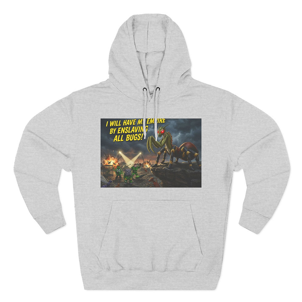 Thumbnail: Three-Panel Fleece Hoodie