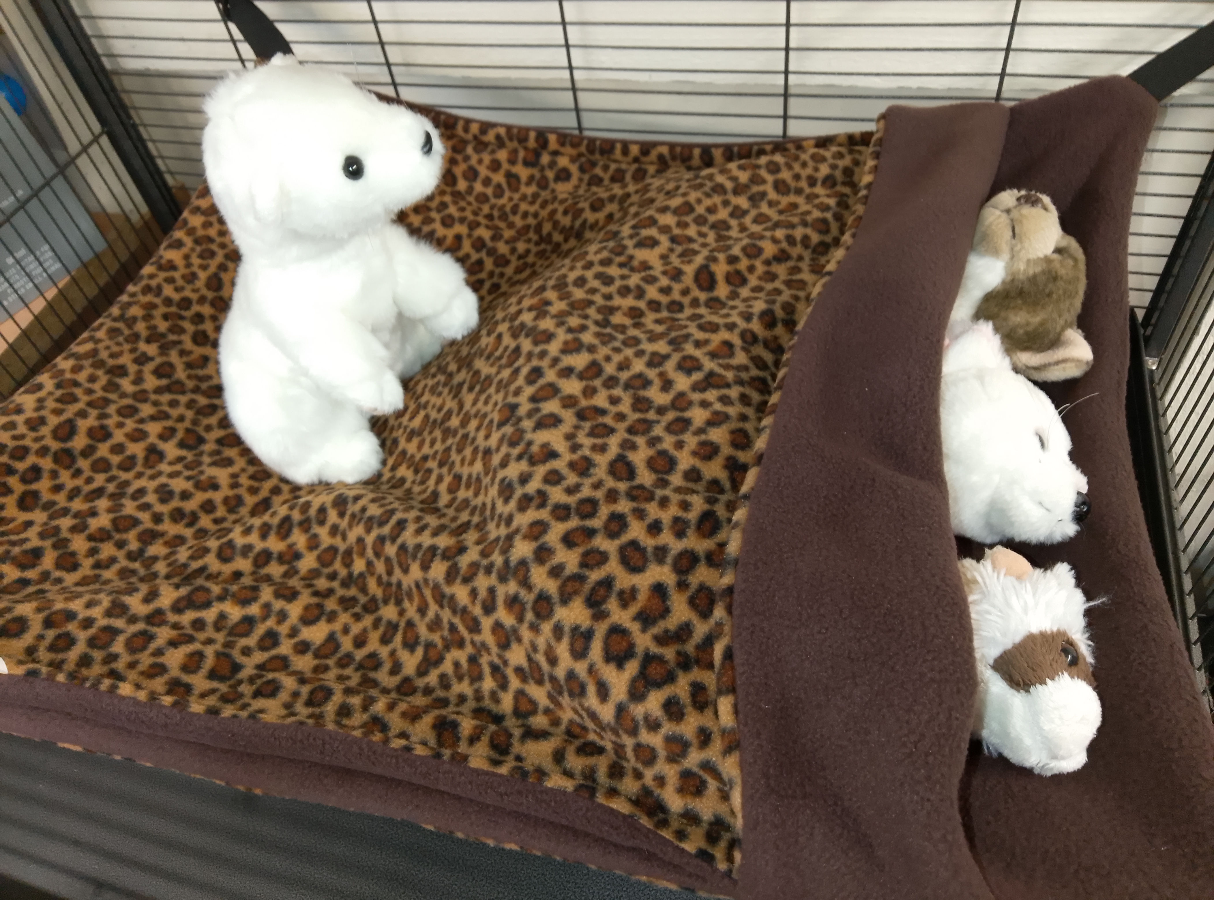 Giant Snuggle Sack, Leopard.