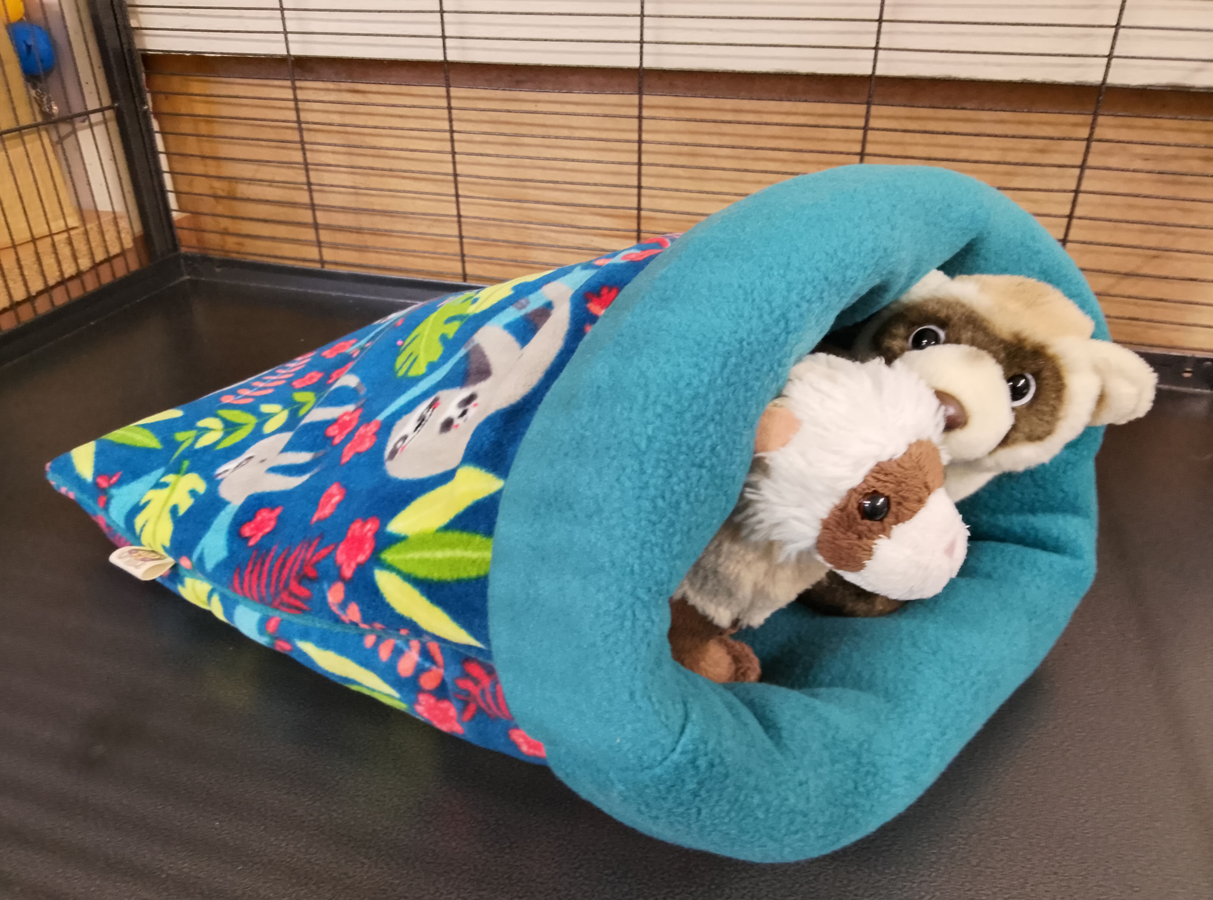 Padded Sleeper Sack, Cute Sloths.