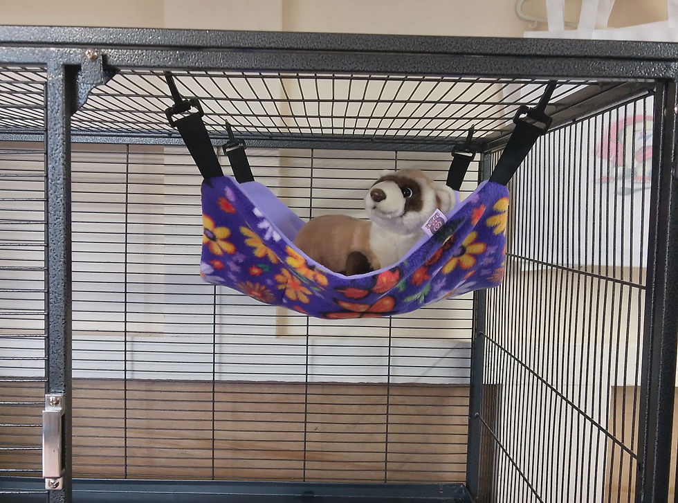 Thumbnail: 15" Hammock, Purple Garden.