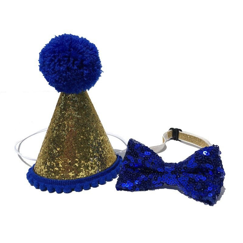 Thumbnail: Party Hat & Bow Tie For Ferrets / Small animals.