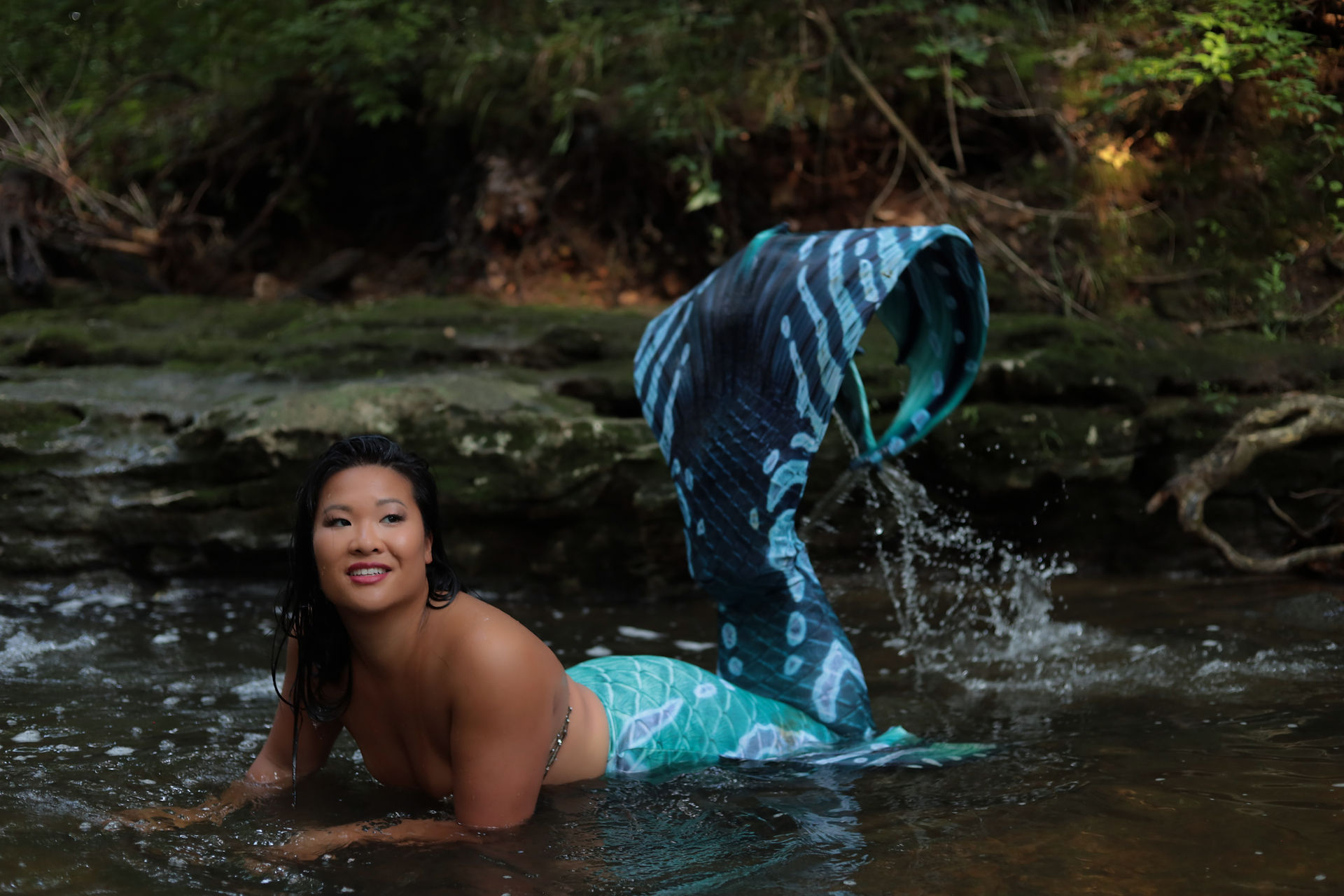 outdoor creek boudoir Columbia, MO