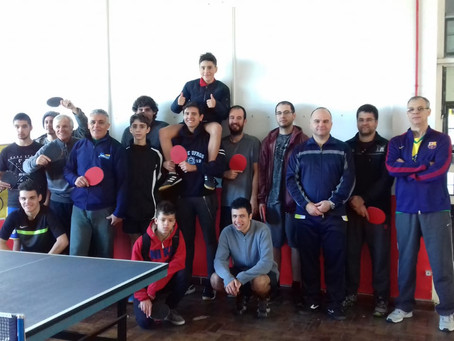 AABB de Canoas promove torneio de tênis de mesa