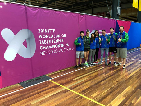 Atleta e técnico da Sogipa retornam de Mundial Juvenil de Tênis de Mesa