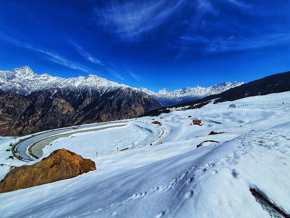 View of Auli