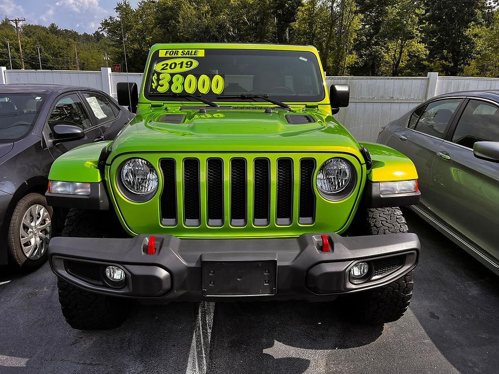 2019 JEEP WRANGLER UNLIMITED RUBICON
