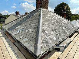Slating re roof