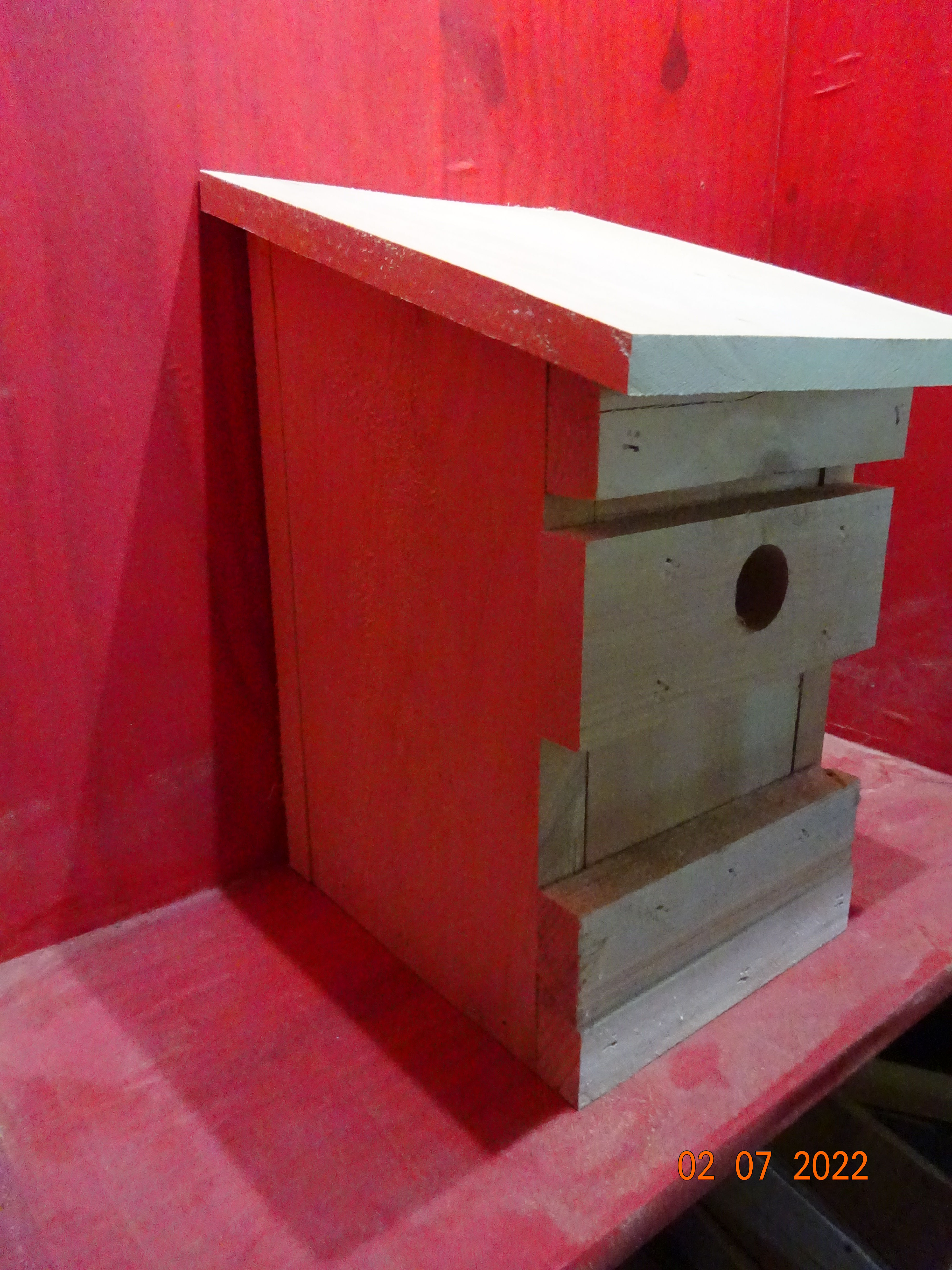 0123-Vogelhaus als Bausatz