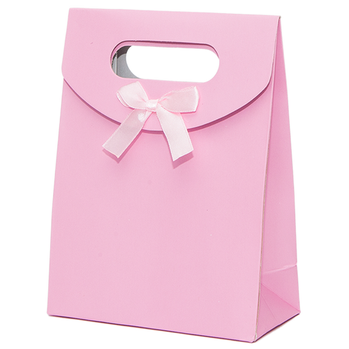 Premium Gift Bag, Pink (small) packandsendnew
