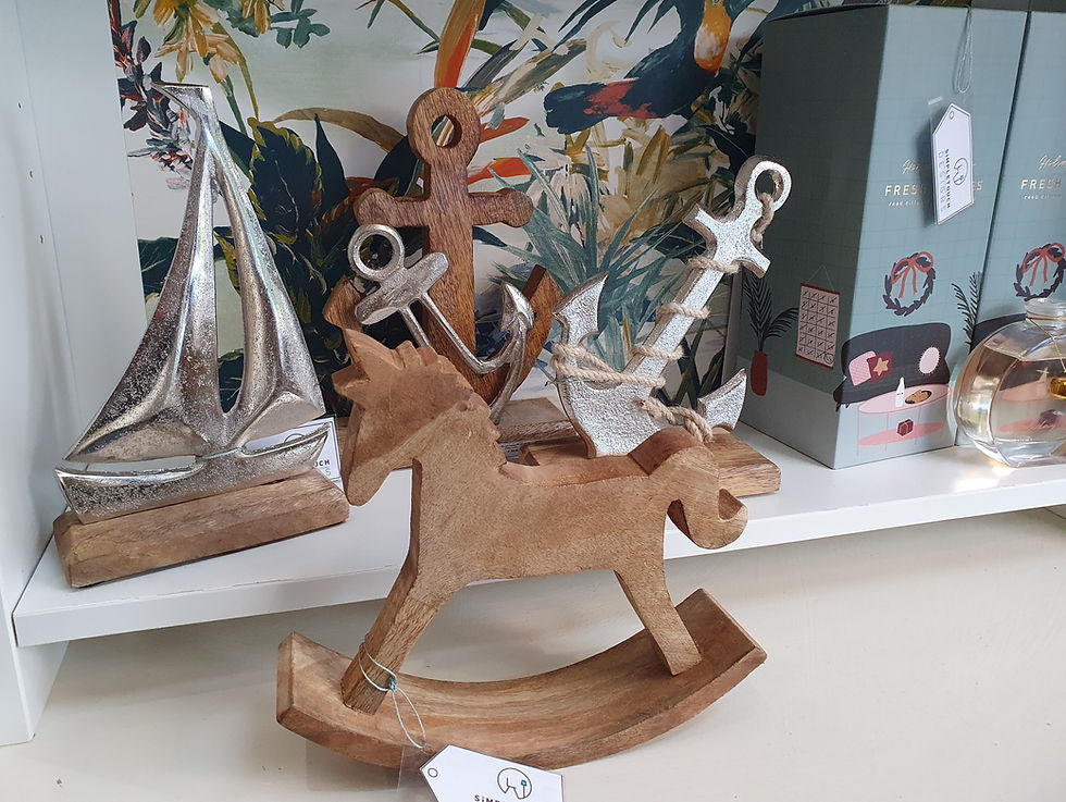 Thumbnail: Wooden Rocking Horse