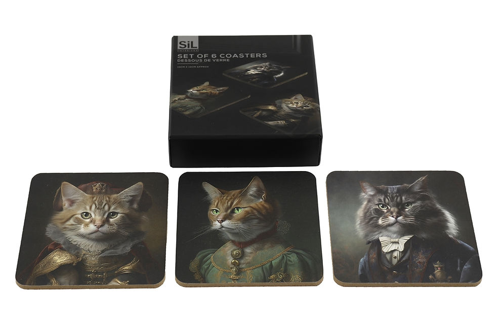Cat Coasters