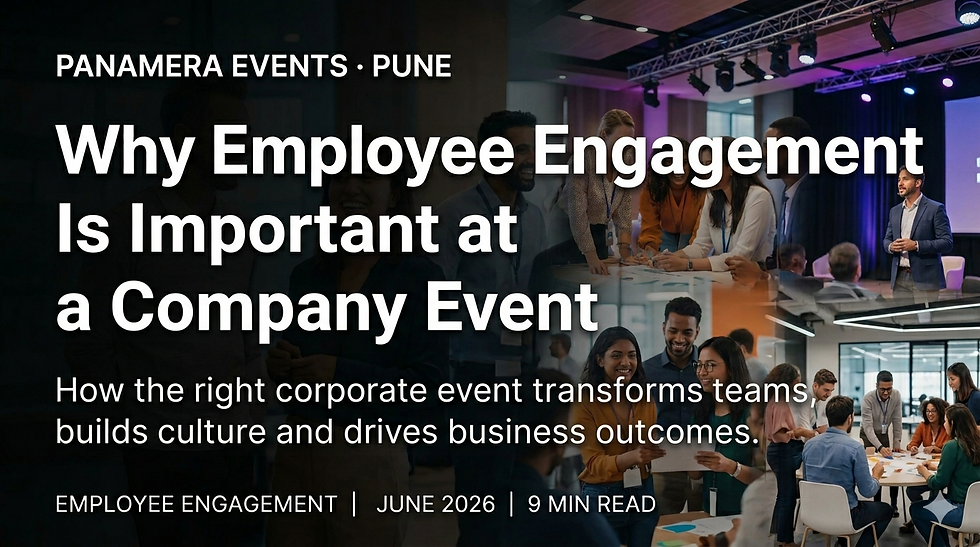 Why Employee Engagement Is Important at a Company Event