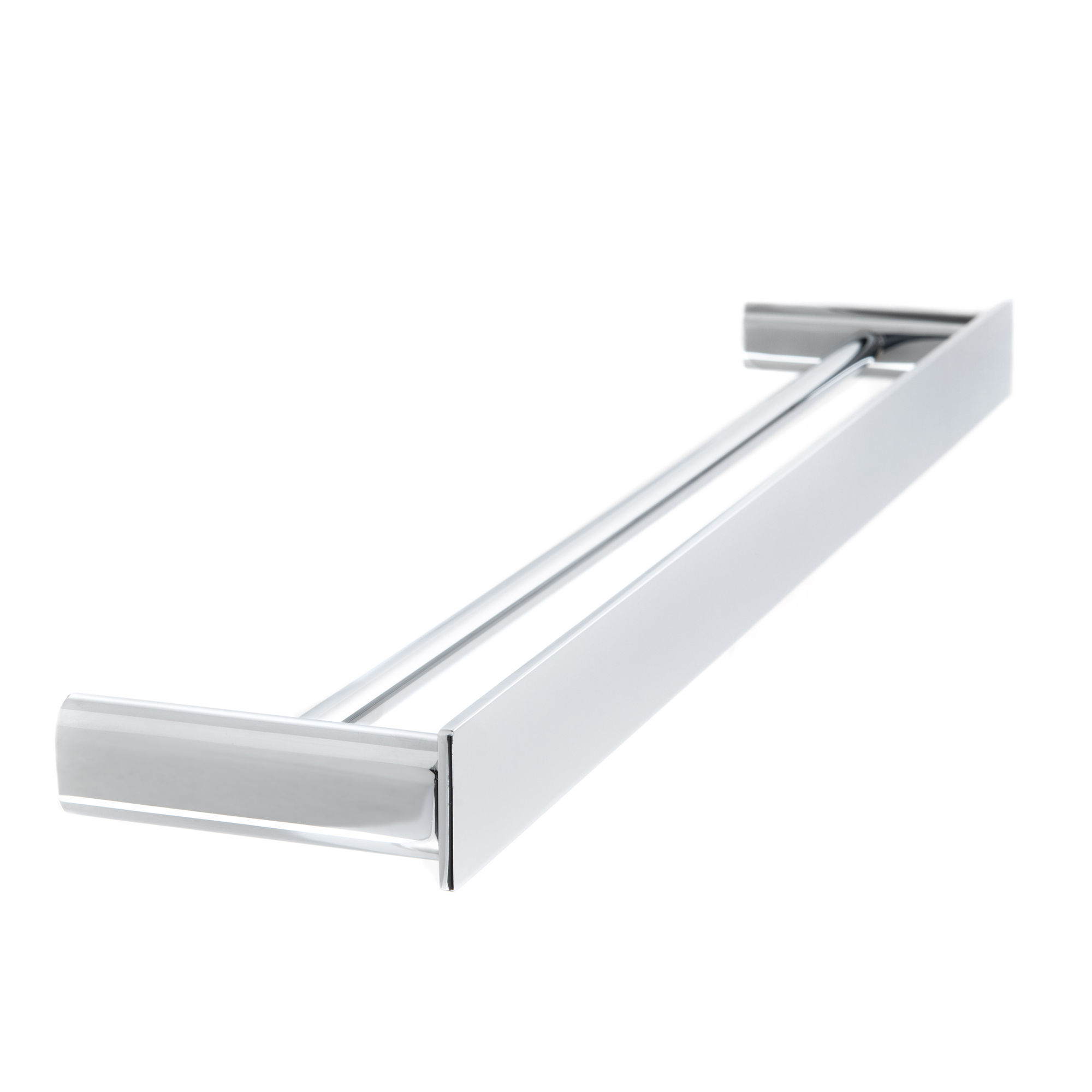 Double Towel Rail - Chrome