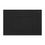 Thumbnail: R&T Matte Black, Square Button Flush Plate