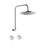 Thumbnail: Loui Gooseneck Shower Set - Chrome