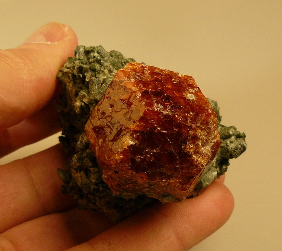 Thumbnail: Grossular and Diopside