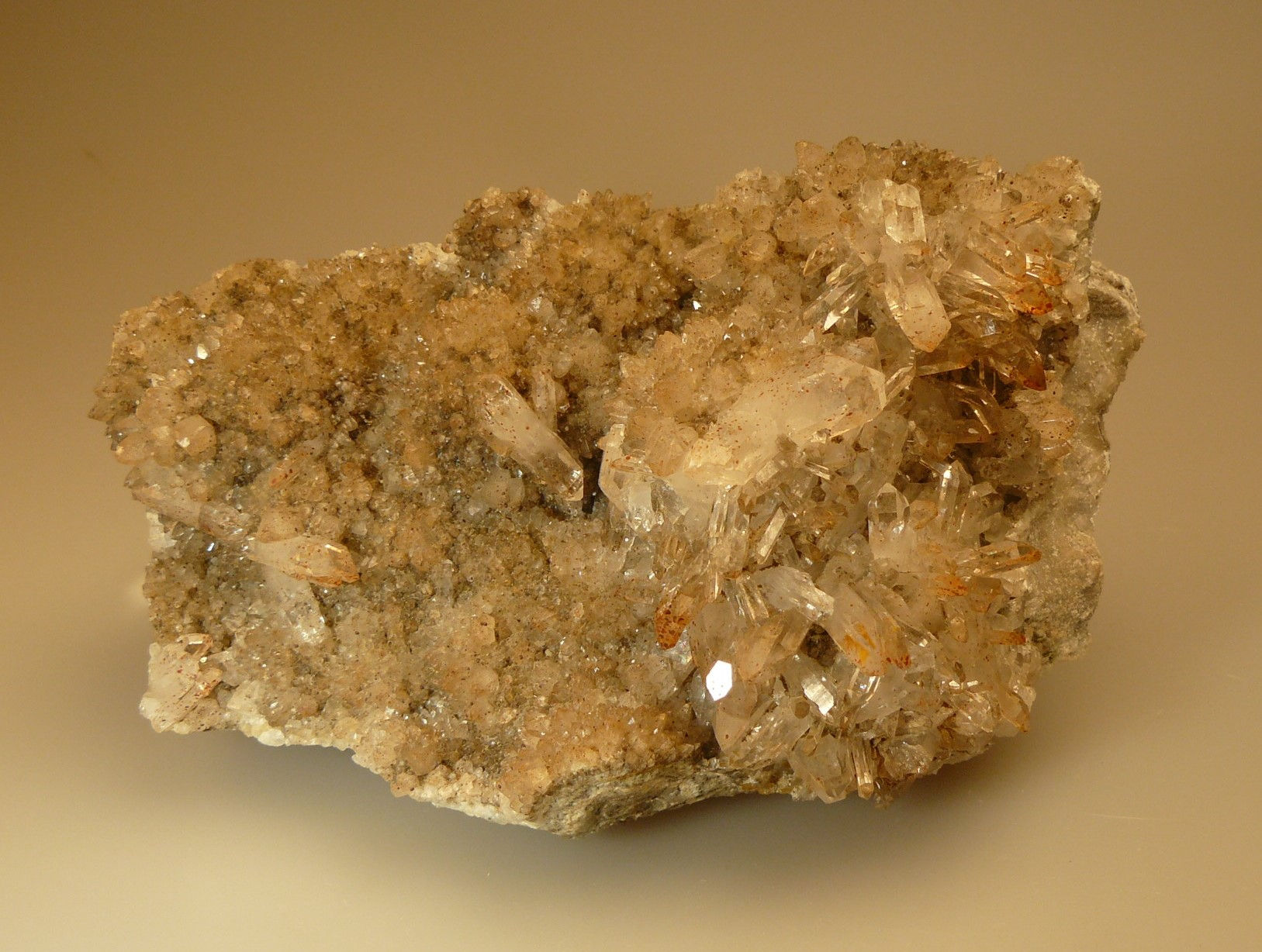 Quartz and Calcite
