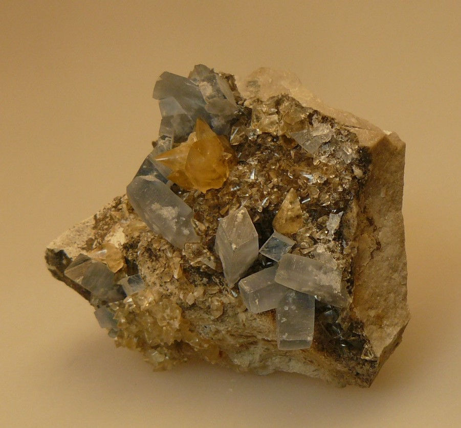 Thumbnail: Calcite with Celestine