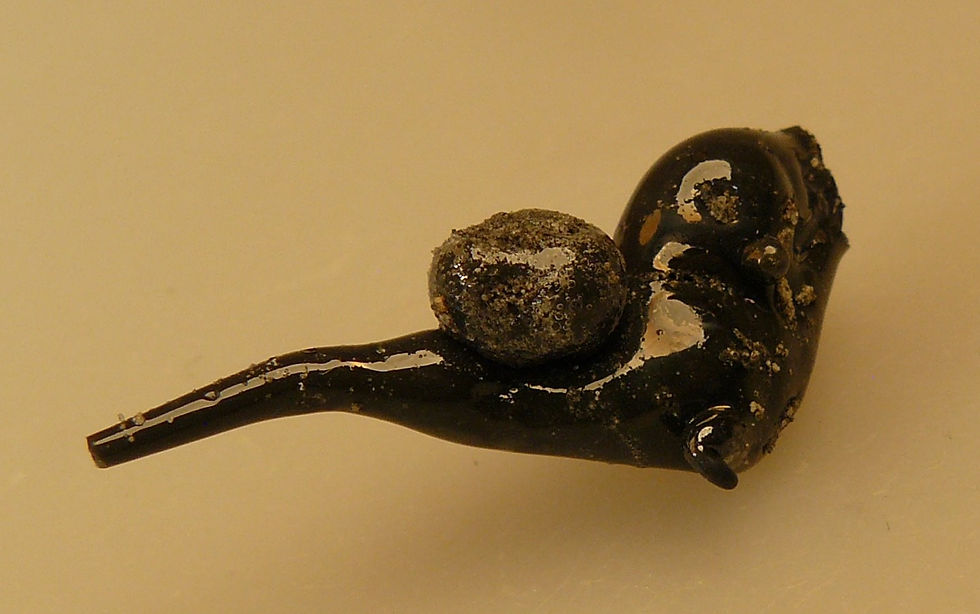 Thumbnail: Exogenic Fulgurite