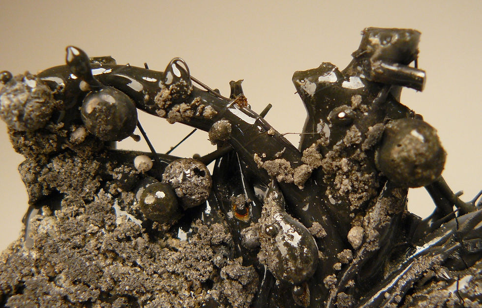 Thumbnail: Exogenic Fulgurite