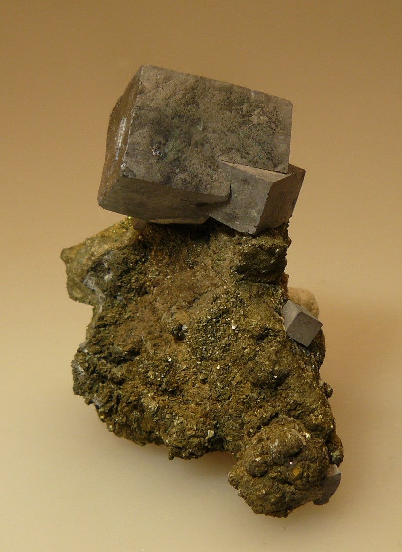 Thumbnail: Galena and Pyrite